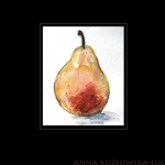 anna koz�owska-�uc, dekoracja-wnetrz, rysunki-i-grafiki, Gruszka