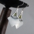mz studio, Bi�uteria, Kolczyki, peridoty w kwadracie