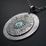 Fiann, bizuteria, wisiory, Rytualny taniec - medalion