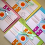 asiawurysuje, scrapbooking, kartki, jajo hand made x4
