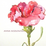 anna koz�owska-�uc, dekoracja-wnetrz, rysunki-i-grafiki, Z zielnika, go�dzik