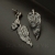 Iza Malczyk: Zen Garden - Leaf Earrings