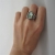 Wyszeptany wiatr - srebrny pierścionek z akwamarynem / Kornelia Sus / Biżuteria / Pierścionki