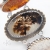 Wiatr w drzewach - srebrny naszyjnik z bursztynem, kwarcem dendrytowym i koralem fossil / Kornelia Sus / Biżuteria / Naszyjniki