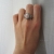 Pocałunki świtu - srebrny pierścionek z opalem australijskim / Kornelia Sus / Biżuteria / Pierścionki