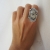 Wici świetlnej mgły - srebrny pierścionek z agatem dendrytowym / Kornelia Sus / Biżuteria / Pierścionki