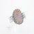 Barwne warstwy czasu - srebrny pierścionek z opalem australijskim / Kornelia Sus / Biżuteria / Pierścionki