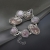 Kornelia Sus, Biżuteria, Bransolety, Zasypianie lasu - srebrna bransoletka z rubinami i agatem mszystym