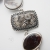 Pomiędzy stronami nocy - srebrna bransoletka z koralem fossil, agatem mszystym i kwarcem dendrytowym / Kornelia Sus / Biżuteria / Bransolety