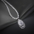 Kornelia Sus, Biżuteria, Naszyjniki, Zimowe ślady - srebrny naszyjnik z kwarcem dendrytowym, kamieniem księżycowym i perłą