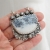 Dotyk białych snów - srebrny naszyjnik z opalem dendrytowym, białymi perłami i szafirami / Kornelia Sus / Biżuteria / Naszyjniki