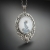 Kornelia Sus, Biżuteria, Wisiory, Taniec trzciny - srebrny wisior z kwarcem dendrytowym i diamentem