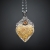 Przebudzenie w sercu - srebrny wisior w kształcie serca z jaspisem i sfalerytem / Kornelia Sus / Biżuteria / Naszyjniki