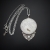 Księżycowa baśń - srebrny wisior z agatem koronkowym i perłą / Kornelia Sus / Biżuteria / Naszyjniki