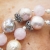 Szeptem o świcie - srebrny naszyjnik z perłami barokowymi i kwarcem różowym / Kornelia Sus / Biżuteria / Naszyjniki