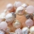 Szeptem o świcie - srebrny naszyjnik z perłami barokowymi i kwarcem różowym / Kornelia Sus / Biżuteria / Naszyjniki