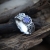 Kornelia Sus, Biżuteria, Pierścionki, Niebieskie szlaki - srebrny pierścionek z tanzanitem