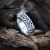 Kropla tęsknoty - srebrny pierścionek z rubinem / Kornelia Sus / Biżuteria / Pierścionki