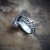 Przedwiośnie we mgle - srebrny pierścionek z opalem dendrytowym / Kornelia Sus / Biżuteria / Pierścionki