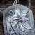Ogród wieczorny - srebrny naszyjnik z labradorytem, akwamarynem i motywem kwiatów orlika / Kornelia Sus / Biżuteria / Naszyjniki