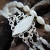 Ponad białą ciszą - srebrna bransoletka z kamieniem księżycowym i perłami / Kornelia Sus / Biżuteria / Bransolety