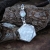 Kornelia Sus, Biżuteria, Naszyjniki, Galaktyczna podróż - srebrny naszyjnik z kryształem górskim i turmalinem