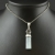 Akwamaryn z diamentem herkimer - wisior / Amju Designs / Biżuteria / Wisiory