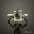 Kwarc tybetański (kryształ górski) - pierścionek / Amju Designs / Biżuteria / Pierścionki