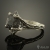 Amju Designs, Biżuteria, Pierścionki, Kwarc tybetański (kryształ górski) - pierścionek