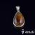 Miedziany rutyl w kwarcu (kwarc rutylowy) / Amju Designs / Biżuteria / Wisiory