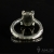 Kwarc z turmalinem (kwarc turmalinowy) - pierścionek / Amju Designs / Biżuteria / Pierścionki