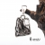 Meteoryt Campo del Cielo z diamentem z herkimer, wisiorek / Amju Designs / Biżuteria / Wisiory