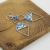 Geometric wings in blue / Izziland / Biżuteria / Kolczyki