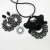 Czarny komplet soutache (wisior, kolczyki) / Tender December / Biżuteria / Komplety