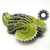 Płaszczki - komplet soutache 3D / Tender December / Biżuteria / Komplety