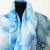 Niebieski jedwab / Tender December / Moda / Szale i chusty