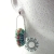 Kolczyki soutache 3D niebiesko-pomarańczowe / Tender December / Biżuteria / Kolczyki