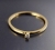 Złoty pierścionek z brylantem / BIZOE / Biżuteria / Pierścionki