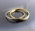 Pierścionek / obrączka z dwóch kolorów złota  / BIZOE / Biżuteria / Pierścionki
