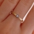 Złoty pierścionek z brylantem 0,05 ct VS/H / BIZOE / Biżuteria / Pierścionki