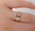 Komplet złotych pierścionków: turmalin, różowy szafir i brylanty / BIZOE / Biżuteria / Pierścionki