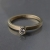 Złoty pierścionek z brylantem 0,06 ct SI/H / BIZOE / Biżuteria / Pierścionki