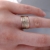 Komplet 7 złotych obrączek + pierścionek z brylancikiem 0,015 ct / BIZOE / Biżuteria / Pierścionki