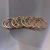 Komplet 7 złotych obrączek + pierścionek z brylancikiem 0,015 ct / BIZOE / Biżuteria / Pierścionki
