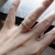 Podwójny złoty pierścionek z brylantem / BIZOE / Biżuteria / Pierścionki