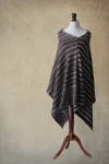 REZERWACJA-  Poncho z wełny superwash
