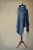 Knitwear Factory, Akcesoria, Swetry i poncza, Petrolowe Poncho z wełny merino