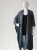 Długi elegancki unikatowy sweter-poncho z merino extrafine- ręcznie robiony