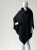 Ręcznie wykonane poncho z golfem z wełny merino superwash / Knitwear Factory / Akcesoria / Swetry i poncza