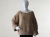 Krótki beżowo-kamelowy pulower z oddzielnym otulaczem, wykonany z kaszmiru, wełny i moheru- camel pullover / Knitwear Factory / Moda / Swetry i poncza